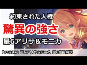 【プリコネ】驚異の強さで約束された人権！？星6アリサ＆モニカ 性能解説。 【プリンセスコネクト！】