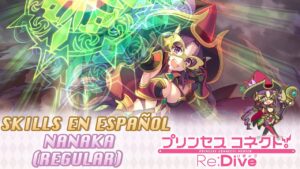 Princess Connect! Re:Dive Nanaka Live2D, Union Burst & Skills (Español)