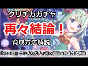 【プリコネ】クリチカガチャ再々結論！育成方法も詳細解説【プリンセスコネクト！】