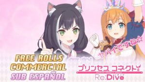 Princess Connect! Re: Dive Comercial Yabai Desu Ne! (ヤバイですね！) - Free Rolls Commercial (Sub Español)