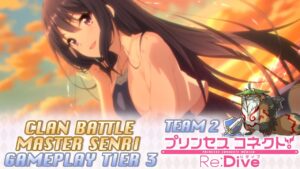 Princess Connect! Re:Dive Clan Battle Master Senri (マスター・センリ) Tier 3 - Team 2 [Noviembre 2021]