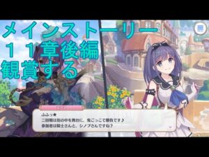 【プリコネＲ】メインストーリー第二部第１１章後編見る　６話～幕間