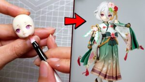Clay Making Japanese Game Character Kokkoro | コッコロ | プリンセスコネクト！Re:Dive | Clay Art