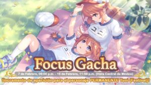 [Servidor Japonés] Focus Gacha de Yuni (Festival) - Princess Connect! Re:Dive