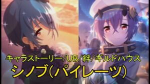 【プリコネR】 「シノブ(パイレーツ)」キャラクターストーリー (CV：大坪由佳) Shinobu(Pirate) Princess Connect! Re:Dive プリンセスコネクト