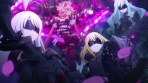 触手に絡められるネネカ「プリコネR プリンセスコネクトRe:Dive」