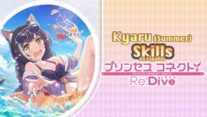 Princess Connect! Re:Dive | Kyaru (Summer) 3★ | Live2D, Union Burst & Skills (Español)