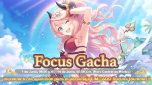 [Servidor Global] Focus Gacha de Suzuna (Summer) | Princess Connect! Re:Dive