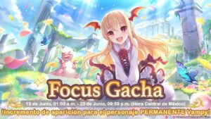 [Servidor Japonés] Focus Gacha 3★ Vampy | Princess Connect! Re:Dive