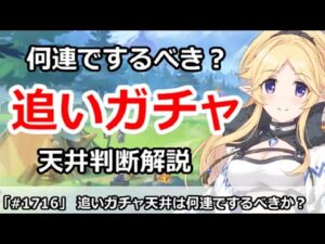 【プリコネ】追いガチャは何連でするべきか？ガチャ天井判断解説【プリンセスコネクト！】