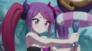 イオのお胸に嫉妬するミサキ「プリコネR プリンセスコネクトRe:Dive」