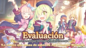 Evaluación Rápida de Aoi (Student) | Union Burst, Ventajas y Desventajas | Princess Connect! Re:Dive
