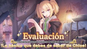 Evaluación Rápida de Chloe | Union Burst, Ventajas y Desventajas | Princess Connect! Re:Dive