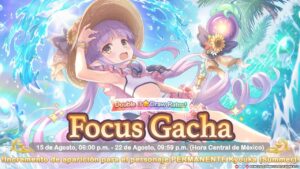 [Servidor Japonés] Focus Gacha 3★ Kyouka (Summer) | Princess Connect! Re:Dive