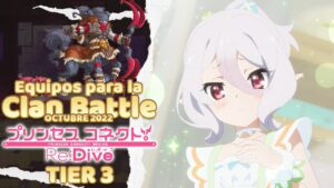 Equipos | Clan Battle Octubre 2022 | Tier 3 | Servidor Global | Princess Connect! Re Dive