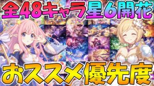 【プリコネR】全48キャラおススメ星６開花優先度解説【星６】