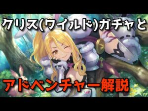 【プリコネ】クリス（ワイルド）ガチャとアドベンチャー紹介【ゆっくり】