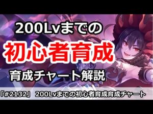 【プリコネ】初心者必見！200Lvまでの初心者育成チャート解説【プリンセスコネクト！】