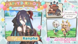 Birthday Story | Ranpha (CV: Sayaka Harada) | 28 de Diciembre | Princess Connect! Re:Dive | Español