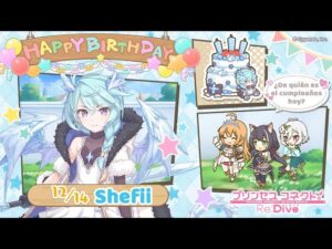 Birthday Story | Sheffi (CV: Reina Kondo) | 14 de Diciembre | Princess Connect! Re:Dive | Español