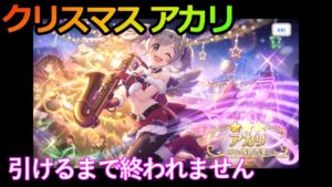 【プリコネ】限定クリスマス アカリ 引くのみ！【プリンセスコネクト！Re:Dive】