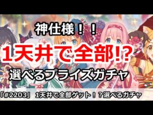 【プリコネ】1天井で全部の正月復刻が揃うかも！？神ガチャ、選べるプライズガチャ！【プリンセスコネクト！】