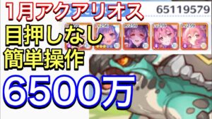 【プリコネ】2023年1月クラバト４＆５段階目アクアリオスセミオート編成。目押しなしの簡単操作。【プリンセスコネクト】【クランバトル】