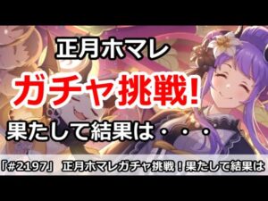 【プリコネ】正月ホマレガチャ挑戦！果たして結果は・・・【プリンセスコネクト！】