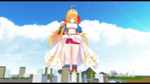 【MMDプリンセスコネクト!Re:Dive】巨大化するぺコリーヌ【巨大娘】