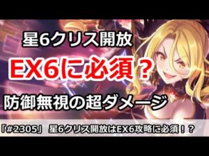 【プリコネ】星6クリス開放はEX6に必須！？防御無視の超ダメージが強い！【プリンセスコネクト！】