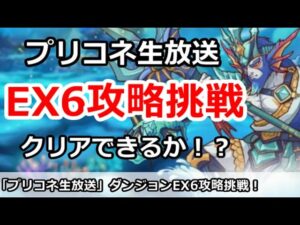 【プリコネ】ダンジョンEX攻略挑戦生放送！果たして攻略できるか！？【プリンセスコネクト！】