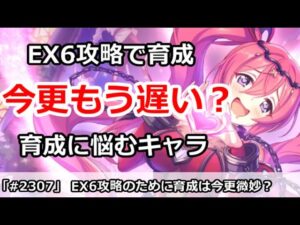 【プリコネ】今更育成しろと言われてももう遅い？EX6で育成するか悩むキャラ【プリンセスコネクト！】