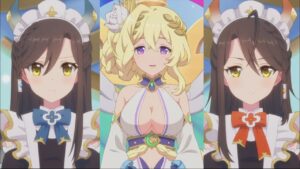 【プリコネR】 姫様と双子メイド 【メインストーリー 第3部 「第1章　リバースワールド　第7話」のアニメシーン】