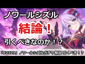 【プリコネ】ノワールシズルガチャ解説！引くべきなのか！？ 【プリンセスコネクト！】
