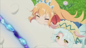 【プリコネR】 ごろごろおにぎりをつかまえよう！ 【メインストーリー 第3部 「第2章　驀進！ バンディ・シスターズ　第2話」のアニメシーン】