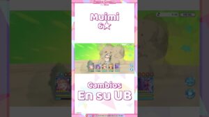 Cambios de Muimi 6★ | Princess Connect! Re:Dive | #short #shorts #gaming #anime #gacha