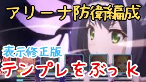 【プリコネR】水サプリキャル防衛【表示修正版】