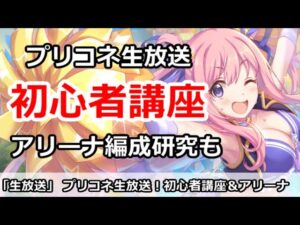 【プリコネ】プリコネ初心者講座＆アリーナ編成研究など【プリンセスコネクト！】