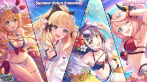 [Princess Connect Re:Dive] Summer Summons! A Day On The Beach With? Pecorine? Saren? Karyl? Suzuna?
