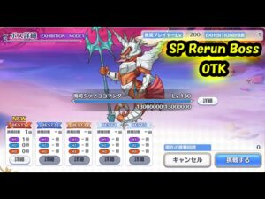 【Princess Connect Re:Dive】 Tatsunoko Commander  SP event boss - OTK