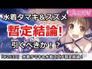 【プリコネ】水着タマキ＆水着スズメ 暫定ガチャ結論！引くべきか！？【プリンセスコネクト！】