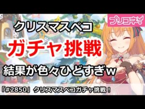 【プリコネ】クリスマスペコガチャに挑戦！結果が色々ひどすぎｗ【プリンセスコネクト！】
