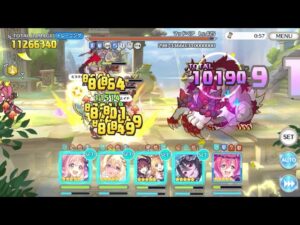 プリコネ　クランバトル　４段階目　マッドベア　魔法　6220万　目押し1～2回