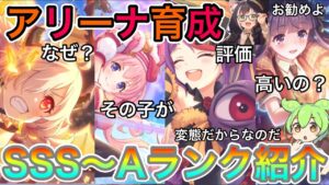 【プリコネR】2024/1/16最新!!アリプリ育成お勧めランク別紹介!!