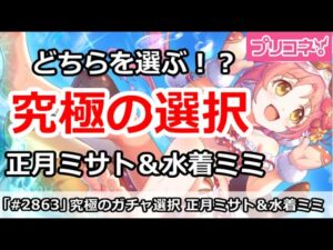 【プリコネ】どちらを選ぶ！？究極の選択、正月ミサトVS水着ミミ【プリンセスコネクト！】