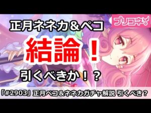 【プリコネ】正月ネネカ＆正月ペコガチャ解説！引くべきか！？【プリンセスコネクト！】