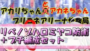 【プリコネR】リベノゾハロミヤコ防衛＋プチ編成セット 【バリーナ】【プリーナ】