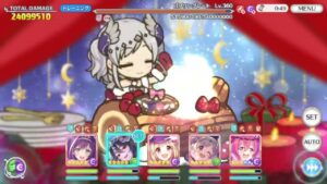 【プリコネR】2月クランバトル ゴブリングレート 4段階目 クリアカリ編成 1億0985万