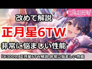 【プリコネ】星6正月TW組を改めて解説！非常に悩ましい性能・・・【プリンセスコネクト！】