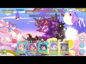 プリコネ　クランバトル　4段階目　オークチーフ　魔法　１億１９５０万目押し２回